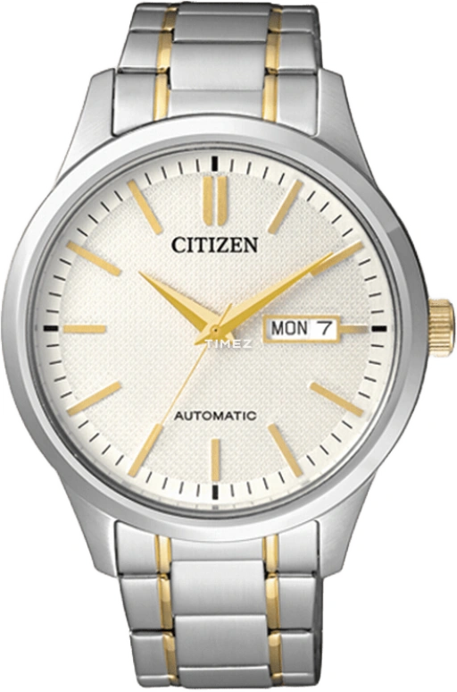 Citizen,Other 40mm,40mm,Stainless Steel,White,Sapphire,NH7524,NH7524-55AB