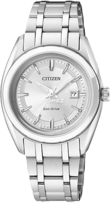 Citizen,Eco-Drive 32mm,32mm,Stainless Steel,Silver White,Sapphire,Crystal Glass,FE1060,FE1060-59A