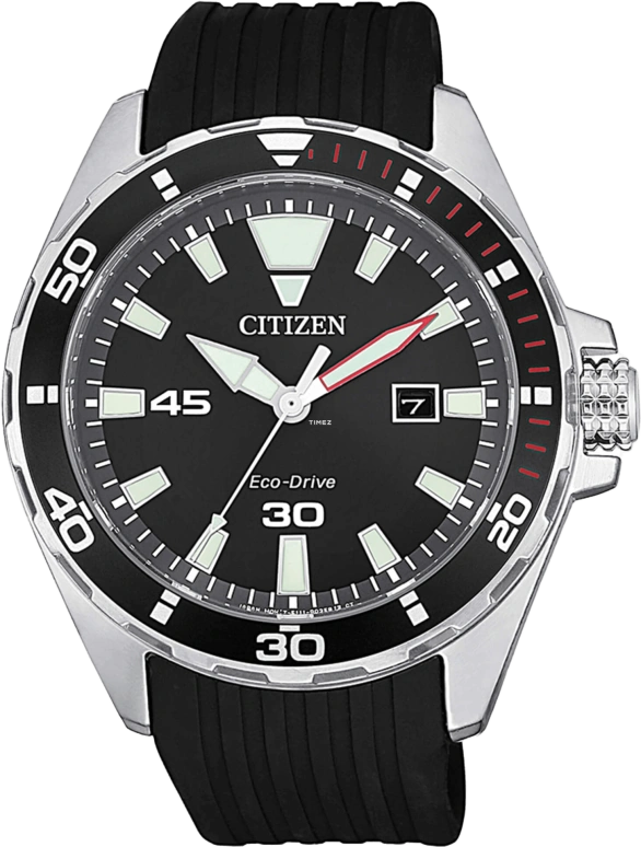 Citizen,Eco-Drive 43mm,43mm,Stainless Steel,Black,Quartz,BM7459,BM7459-10E