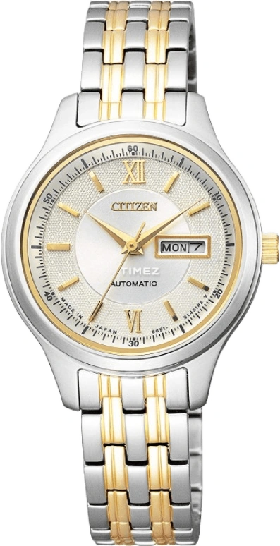 Citizen,Other 29mm,29mm,Stainless Steel,Silver,Automatic,PD7154,PD7154-53P