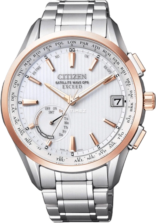 Citizen,Quartz 43.30mm,43.30mm,Titanium,White,Quartz,CC3054,CC3054-55B