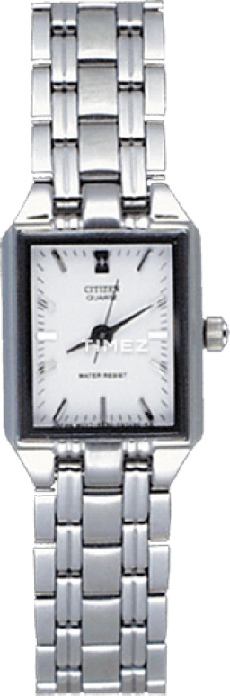 Citizen,Other 26x18mm,26x18mm,Stainless Steel,White,Quartz,In-house Caliber,Hardlex,Crystal Glass,EJ3469,EJ3469-58A