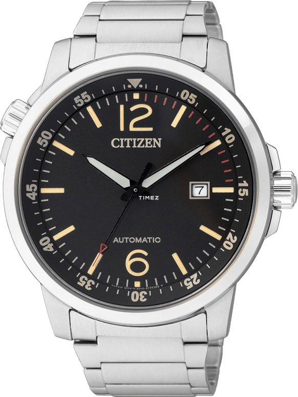 Citizen,Other 43mm,43mm,Stainless Steel,Black,Sapphire,Crystal Glass,NJ0070,NJ0070-53F