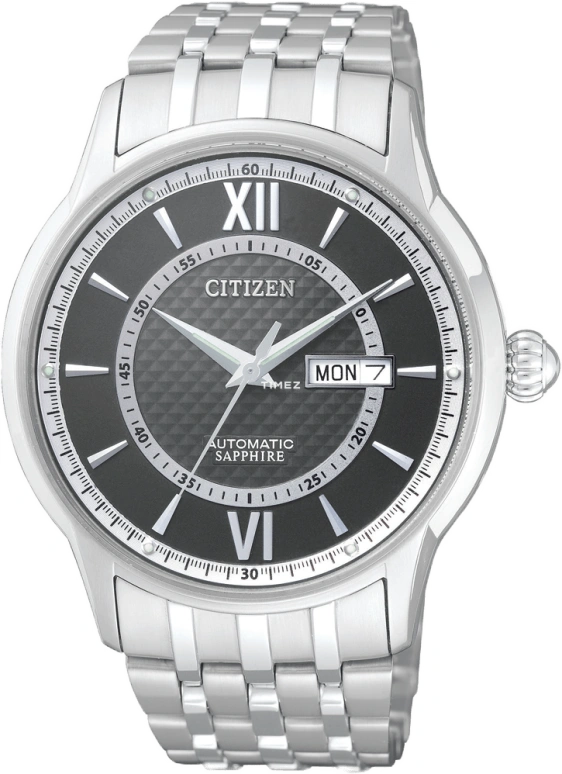 Citizen,Other 42mm,42mm,Stainless Steel,Black,Automatic,40hours,In-house Caliber,NH8320,NH8320-50EB