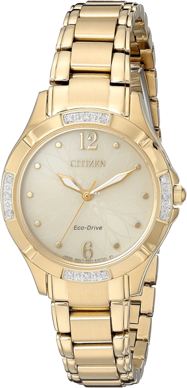 Citizen,Other 30mm,30mm,Stainless Steel,Gold,Quartz,EM0452,EM0452-58P