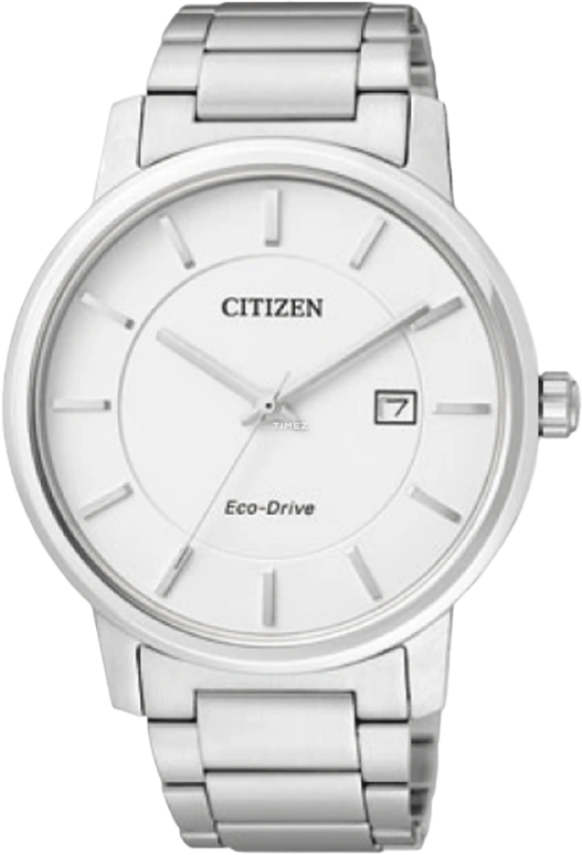 Citizen,Eco-Drive 40mm,40mm,Stainless Steel,White,Quartz,In-house Caliber,Sapphire,Crystal Glass,BM6750,BM6750-59B