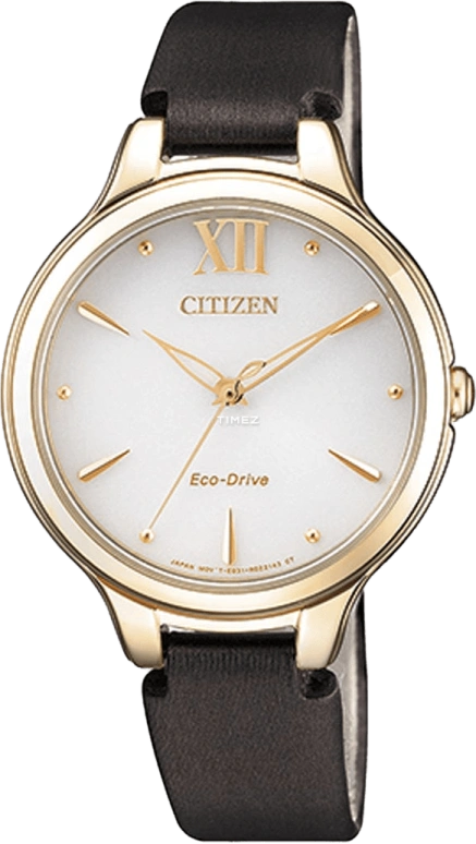 Citizen,Eco-Drive 32.50mm,32.50mm,Stainless Steel,White,Quartz,In-house Caliber,Sapphire,EM0553,EM0553-18A