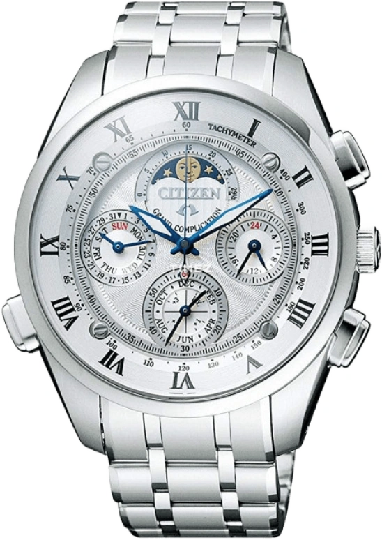 Citizen,Quartz 43mm,43mm,Stainless Steel,Silver,Sapphire,Crystal Glass,CTR57,CTR57-0991