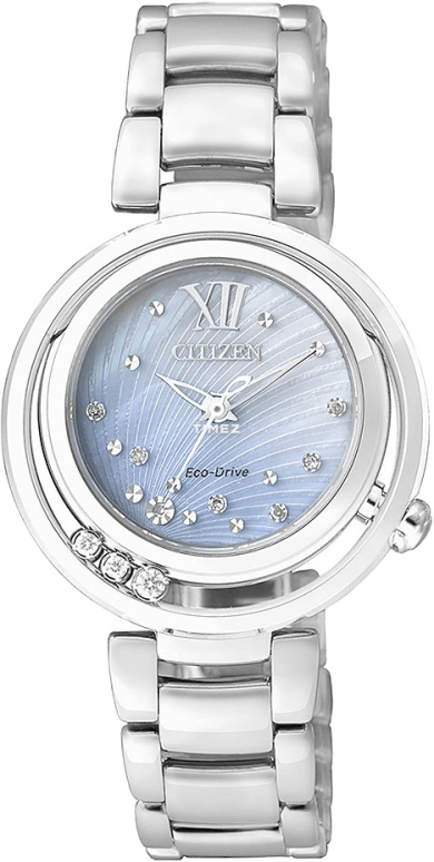 Citizen,Eco-Drive 30mm,30mm,Stainless Steel,Quartz,EM0321,EM0321-56D