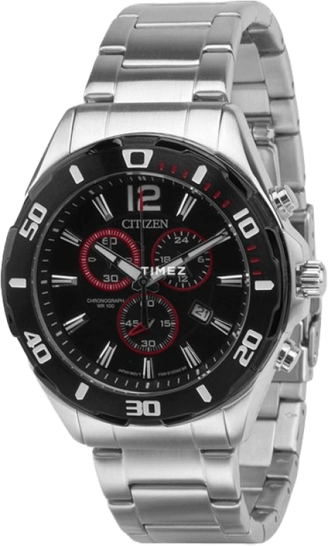 Citizen,Quartz 47mm,47mm,Stainless Steel,Black,Quartz,AN7110,AN7110-56F