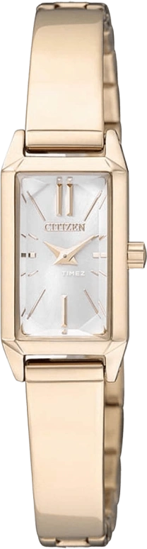 Citizen,Quartz 18mm,18mm,Stainless Steel,Silver,Quartz,Sapphire,Crystal Glass,Square,EZ6323,EZ6323-56A