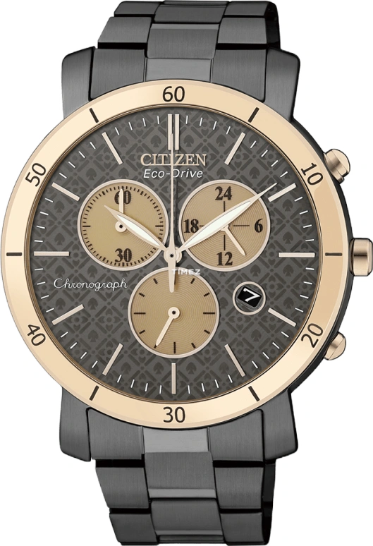 Citizen,Eco-Drive 41mm,41mm,Stainless Steel,Rose Gold,Crystal Glass,Rose Gold,FB1348,FB1348-50E