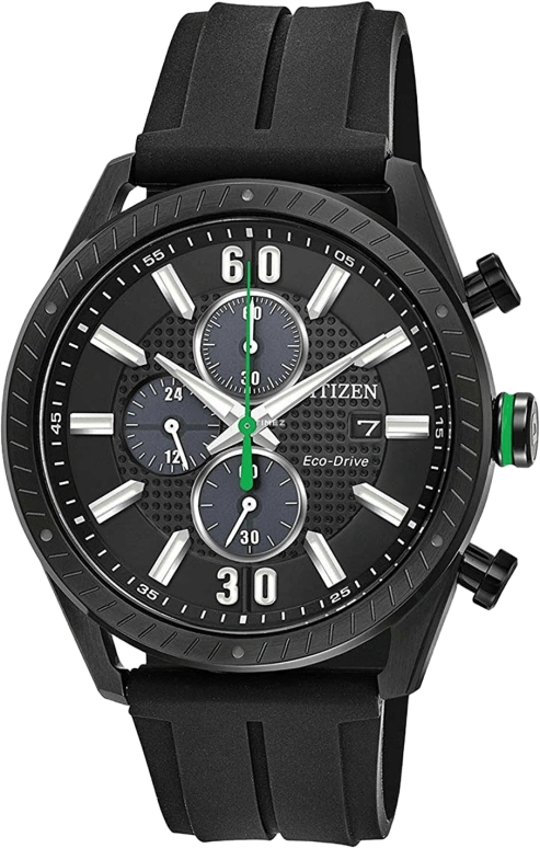 Citizen,Other 43mm,43mm,Stainless Steel,Black,Quartz,CA0665,CA0665-00E