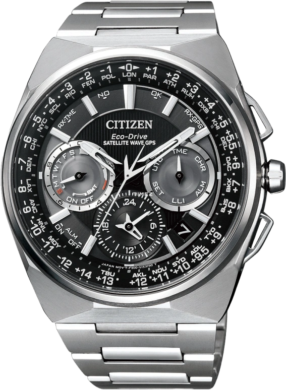 Citizen,Eco-Drive 46mm,46mm,Titanium,Black,Quartz,In-house Caliber,Sapphire,CC9009,CC9009-81E