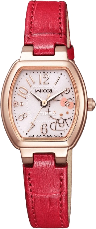 Citizen,Quartz 23.30mm,23.30mm,Stainless Steel,Pink,Quartz,KP2,KP2-060-90
