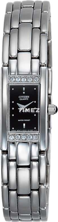 Citizen,Other ,Black,Quartz,In-house Caliber,Crystal Glass,Sapphire,Square,EH9600,EH9600-58E