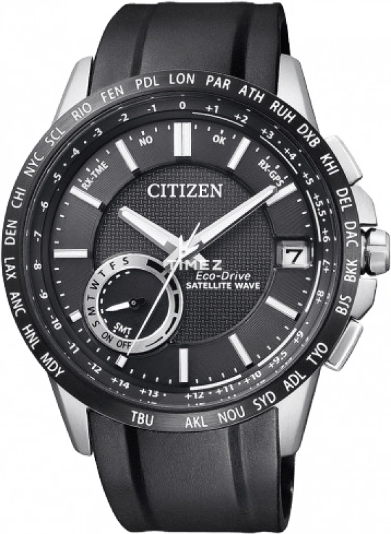 Citizen,Eco-Drive 43.50mm,43.50mm,Stainless Steel,Black,Quartz,CC3007,CC3007-04E