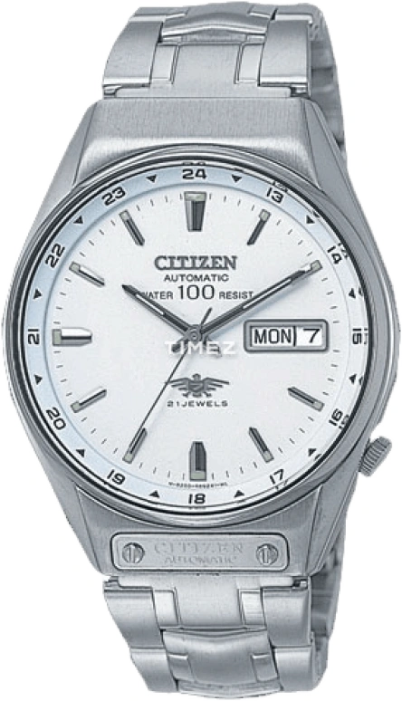 Citizen,Other ,Stainless Steel,White,Hardlex,Crystal Glass,Open,NH6750,NH6750-51AB