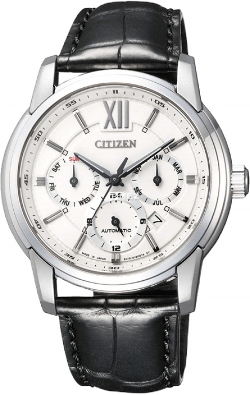 Citizen,Other 42mm,42mm,Stainless Steel,White,Automatic,NB2000,NB2000-19A