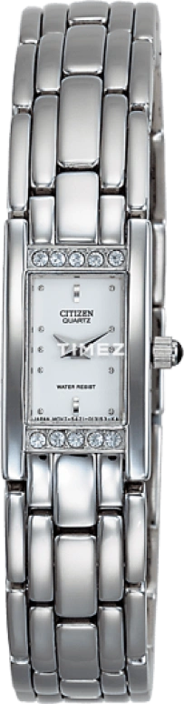 Citizen,Other ,White,Quartz,In-house Caliber,Crystal Glass,Sapphire,Square,EH9600,EH9600-58A