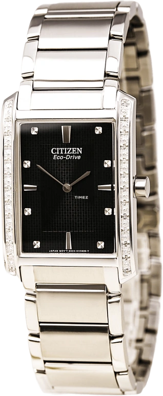 Citizen,Eco-Drive 28mm,28mm,Stainless Steel,Black,Quartz,BL6060,BL6060-53E