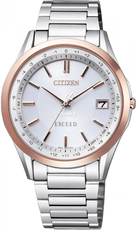 Citizen,Quartz 38mm,38mm,Titanium,White,Silver,Quartz,CB1114,CB1114-52A