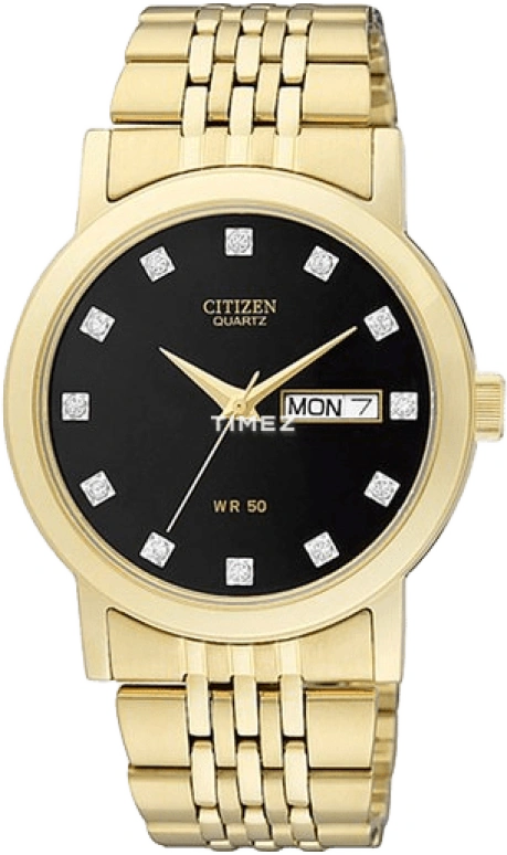Citizen,Quartz 36mm,36mm,Stainless Steel,Black,Quartz,BK4052,BK4052-59F
