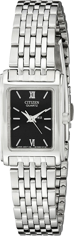 Citizen,Quartz 18mm,18mm,Stainless Steel,Black,Quartz,EJ5850,EJ5850-57E