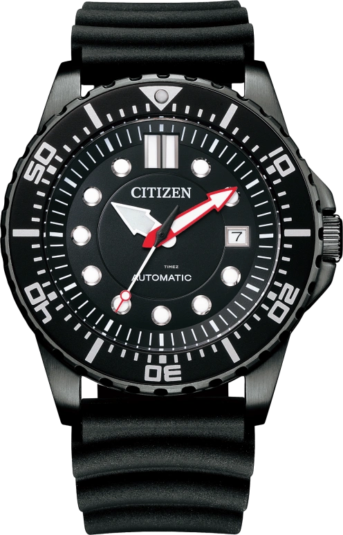 Citizen,Other 44mm,44mm,Stainless Steel,Black,Automatic,45hours,In-house Caliber,NJ0125,NJ0125-11E