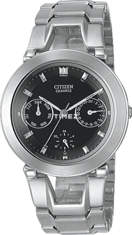 Citizen,Quartz ,Stainless Steel,Black,Quartz,In-house Caliber,Hardlex,Crystal Glass,AG8140,AG8140-57E