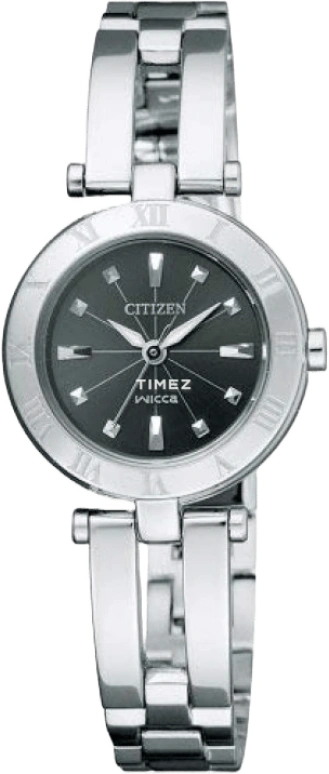 Citizen,Quartz 24mm,24mm,Stainless Steel,Black,Quartz,NA15,NA15-1571C