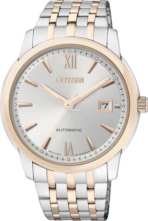Citizen,Other 41mm,41mm,Stainless Steel,Rose Gold,Sapphire,Rose Gold,NB1014,NB1014-52A