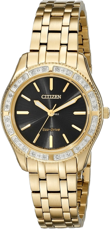 Citizen,Other 29mm,29mm,Stainless Steel,Black,Quartz,EM0242,EM0242-51E