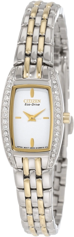 Citizen,Quartz 17mm,17mm,Stainless Steel,White,Quartz,EG2744,EG2744-52A