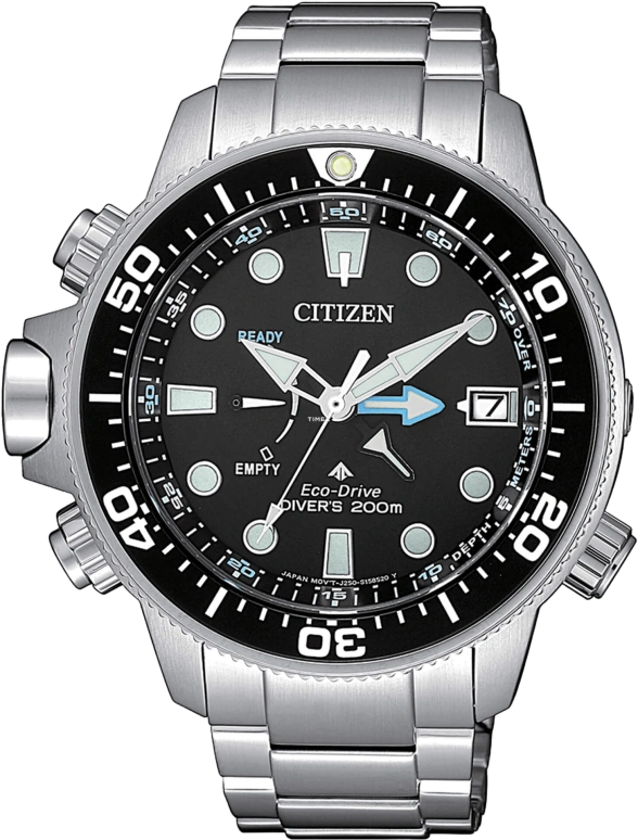 Citizen,Eco-Drive 46.10mm,46.10mm,Stainless Steel,Black,In-house Caliber,Sapphire,Crystal Glass,BN2031,BN2031-85E