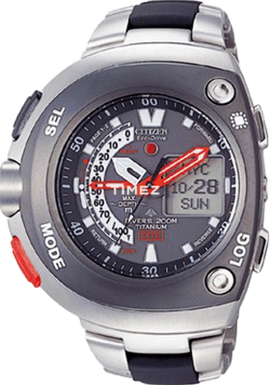 Citizen,Eco-Drive 47mm,47mm,Titanium,Grey,Quartz,JV0051,JV0051-60E