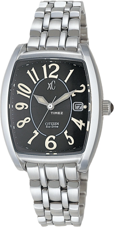Citizen,Eco-Drive 31mm,31mm,Stainless Steel,Black,Crystal Glass,EW0860,EW0860-59E