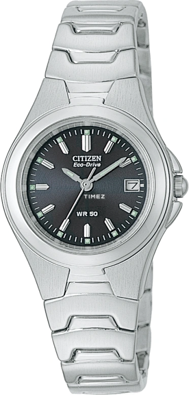 Citizen,Eco-Drive 27mm,27mm,Stainless Steel,Black,Hardlex,Crystal Glass,EW0320,EW0320-56E