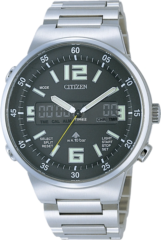 Citizen,Quartz 41mm,41mm,Stainless Steel,Crystal Glass,JT3000,JT3000-59E