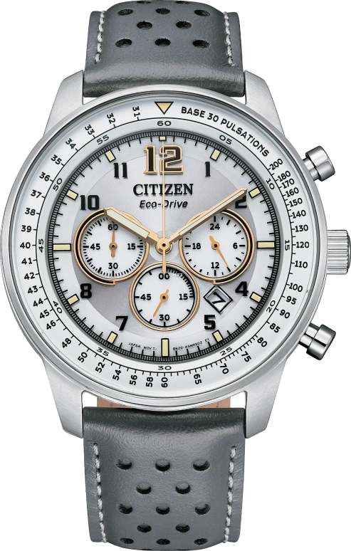 Citizen,Eco-Drive 44mm,44mm,Stainless Steel,Quartz,In-house Caliber,Crystal Glass,CA4500,CA4500-24H