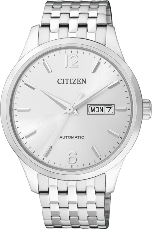 Citizen,Other 40mm,40mm,Stainless Steel,White,Sapphire,NH7500,NH7500-53AB