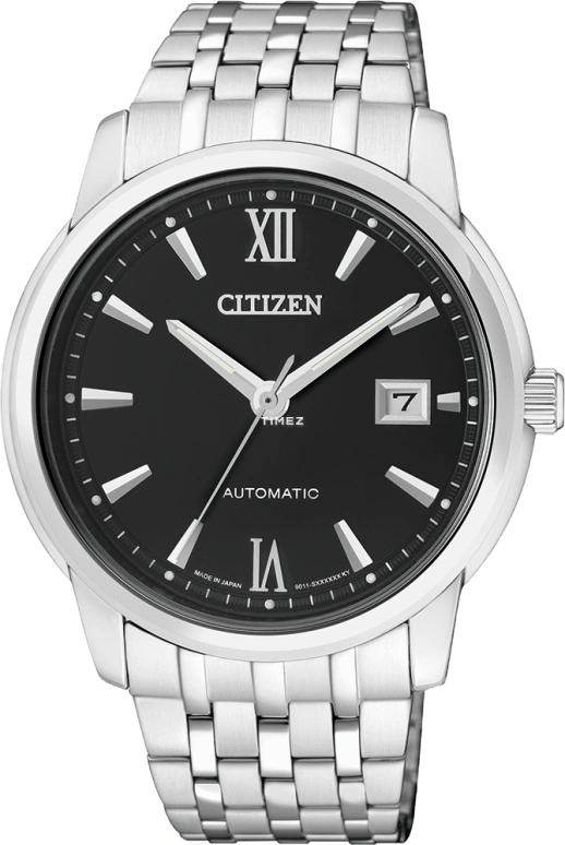 Citizen,Other 41mm,41mm,Stainless Steel,Black,Sapphire,Crystal Glass,NB1010,NB1010-53E