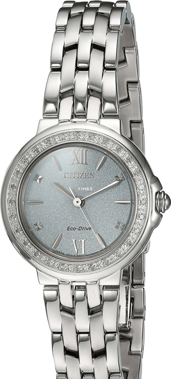 Citizen,Other 28mm,28mm,Stainless Steel,White,Quartz,EM0440,EM0440-57A