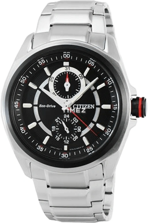 Citizen,Eco-Drive 43mm,43mm,Stainless Steel,Black,Quartz,BU3004,BU3004-54E