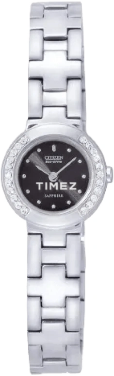 Citizen,Eco-Drive ,Stainless Steel,Black,Sapphire,Crystal Glass,Round,Silver,EG2120,EG2120-58E