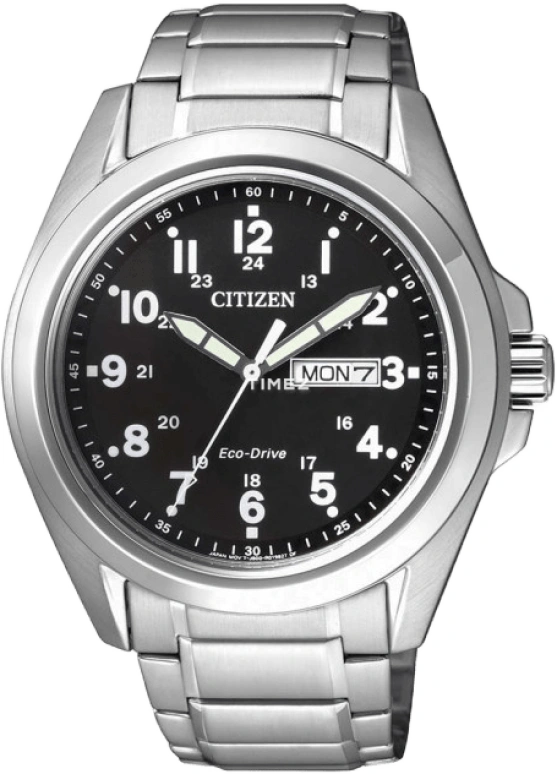 Citizen,Eco-Drive 43mm,43mm,Stainless Steel,Black,Quartz,AW0050,AW0050-58E