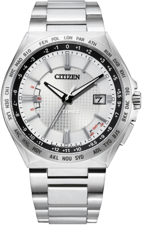 Citizen,Quartz 42.50mm,42.50mm,Titanium,Silver,Quartz,CB0210,CB0210-54A