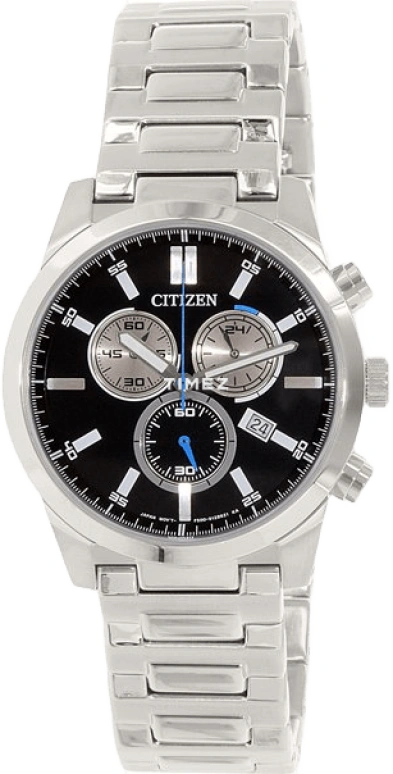Citizen,Quartz 39mm,39mm,Stainless Steel,Black,Quartz,AN7050,AN7050-56F