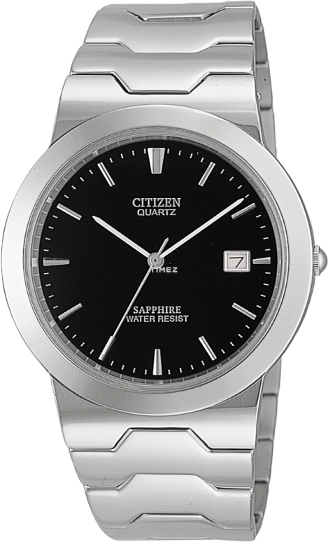 Citizen,Quartz ,Stainless Steel,Black,Quartz,In-house Caliber,Hardlex,Crystal Glass,BI0640,BI0640-58E