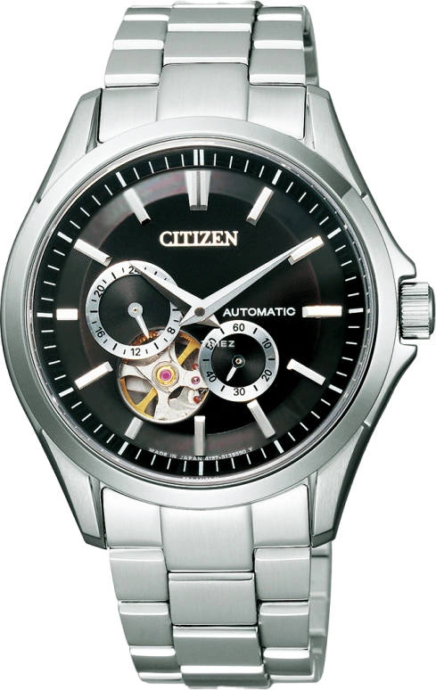 Citizen,Other 39.80mm,39.80mm,Stainless Steel,Black,Sapphire,Crystal Glass,NP1010,NP1010-51E